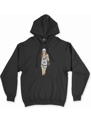 Cix Cix Love Me Girl Kapşonlu Sweatshirt Hoodie