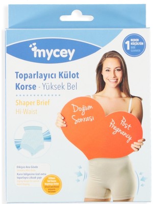 MYCey Doğum Sonrası  Külot Korse Yüksek Bel