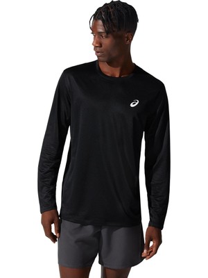 Asics CORE LS TOP M Siyah Uzun Kollu Tshirt-2011C340-001