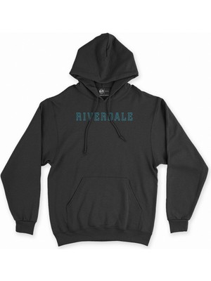 Cix Cix Riverdale Siyah Kapşonlu Sweatshirt Hoodie