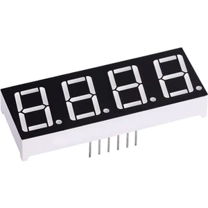 14MM 4'lü 7 Segment Display - Anot
