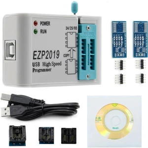 EZP2019+ Eeprom Bios USB Spı Programlayıcı +3 Çevirici Adaptör