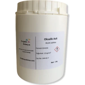 Lepus Kimya Oksalik Asit Di Hidrat 1 kg %99,6