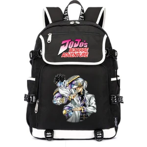 Anime Jojo'nun Tuhaf Macerası Kanvas Sırt Çantası (Yurt Dışından)
