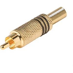 Rca Erkek Metal Jak Lale Jack Lehimlik