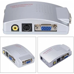 VGA To Video VGA Rca Çevirici VGA Giriş Rca Lale Çıkış VGA In Video Out