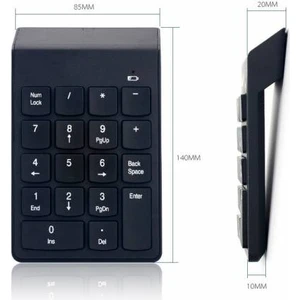 Kablosuz Numeric Keypad-Numpad-Usb Kablolu Keypad 18 Tuş Numped