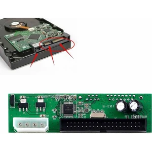 Sata Pata Ide 7   15PIN 3.5/2.5 Pata Sata Çevirici Ide Sata Çevirici 3.5 HDD Için