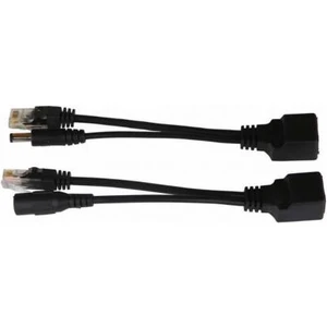 Siyah Pasif Poe Switch Injector Poe Power EBU-101-01 Poe Adaptör