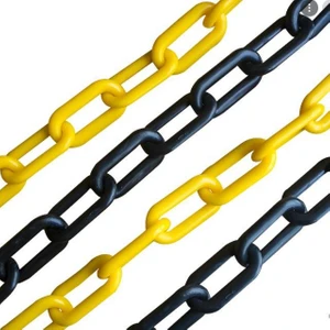 Force Chain 8 mm  Sarı Siyah Plastik Zincir