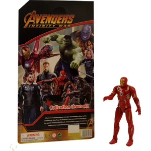 2019 Infiniti War, Union Legend Işıklı Avengers Demir Adam 17CM