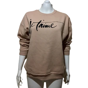 Üç Iplik Şardonlu Baskılı Sweatshirt