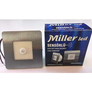 Sensörlü Merdiven LED Spot - Kare