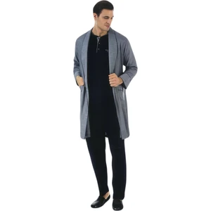 Pierre Cardin  Pierre Cardin Damat Çeyiz Şortlu Pijama & Robdöşambr 5li Set 5590