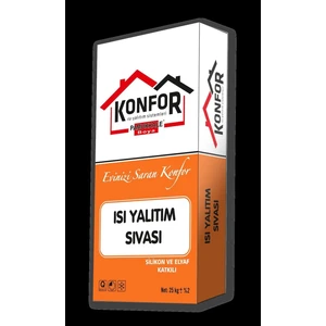 Konfor Isı Yalıtım Sıvası 25 kg