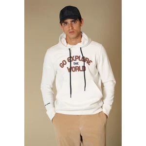 Charge Erkek Sweatshirt Kırık Beyaz