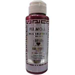 Multi Surface Akrilik Hobi Boyası 120 ml 02136 Bordo