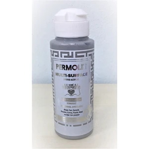 Multi Surface Akrilik Hobi Boyası 120 ml 02172 Metalik Gümüş