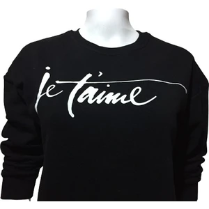 Üç Iplik Şardonlu Baskılı Sweatshirt