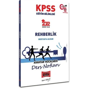Yargı Yayınevi 2022 KPSS Eğitim Bilimleri Rehberlik Anahtar Hocaların Ders Notları