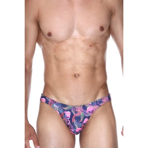 Flamingo Desenli Dijital Baskılı Renkli Erkek Slip