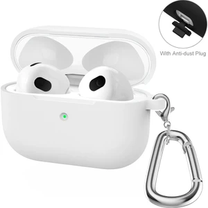 Apple Airpods Pro 2 Için Enkay Kalınlaşmış Silikon Kılıf Beyaz (Yurt Dışından)