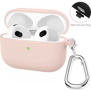 Apple Airpods Pro 2 Pembe Için Enkay Kalınlaşmış Silikon Kılıfı Pembe (Yurt Dışından)