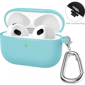 Apple Airpods Pro 2 Cyan Için Enkay Kalınlaşmış Silikon Kılıfı (Yurt Dışından)
