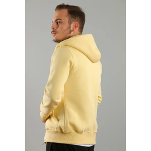 Amazing Crash Kapşonlu Fermuarlı Basic Hırka