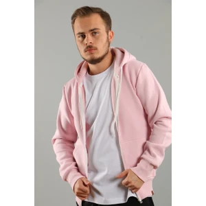 Amazing Crash Kapşonlu Fermuarlı Basic Hırka