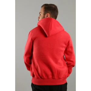 Amazing Crash Kapşonlu Fermuarlı Basic Hırka