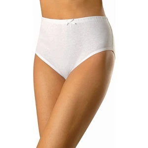 Anıt Lingerie Anıt 3126 Kadın Beyaz 12 Adet Ribana Pamuklu Bato Külot