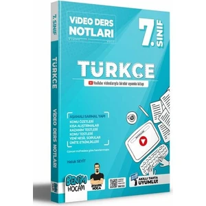 Benim Hocam Yayınları 2022 7.Sınıf Türkçe Video Ders Notları