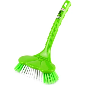 Fırça Ergonomik Tasarım Plastik Saplı Küvet ve Lavabo Temizleme Yıkama Fırçası Pratik Kullanım Fırça
