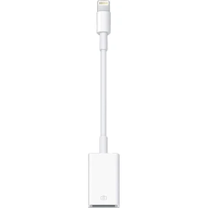 Lightning iPhone Uyumlu iPad To USB Kamera Adaptörü - Lightning To USB Beyaz - AL2470