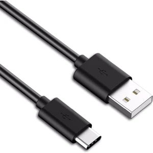 Type-C USB Şarj ve Data Kablosu - 1 Metre Siyah