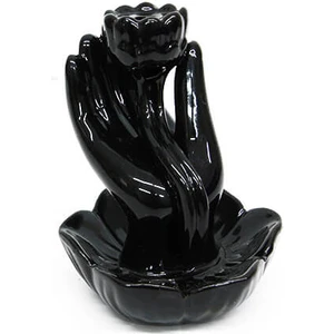 My Home Hediyelik Geri Akışlı Tütsülük Buhurdanlık El Seramik