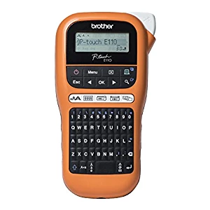 P-Touch PT-E110 3.5 - 12 mm Baskı Tze Serisi El Tipi Etiket Yazıcı