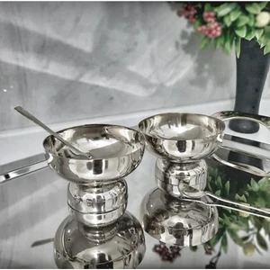 6'lı Gümüş Lokumluk,çerezlik,dondurmalık,şekerlik,dondurma Kasesi