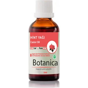 Hint Yağı - Ricinus Communis - ( Kabarık Ve Kıvırcık Saçlar İçin ) Saç Besleyici Bakım Yağı  50 Ml