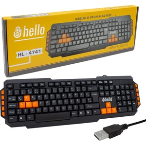 HL-4741 Kablolu Oyuncu Gamıng Klavye