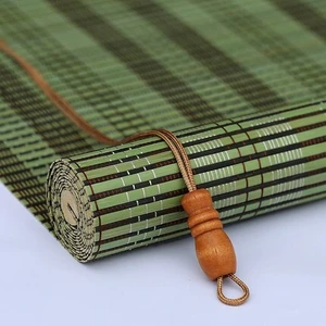 Bambu Stor Perde-Yeşil 60CM x 1,80MT