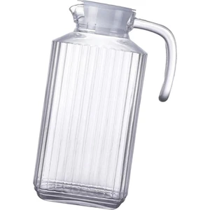 1800ml Kapasiteli Kapaklı Cam Sürahi - Şeffaf (Yurt Dışından)