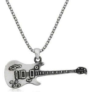 925 Gümüş Gitar 925 Ayar Gümüş  Kolye