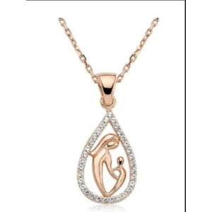 925 Gümüş Anne 925 Ayar Gümüş  Kolye