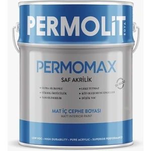 Permomax Antibakteriyel Su Bazlı Saf Akrilik Mat Iç Cephe Boyası Un Kurabiyesi