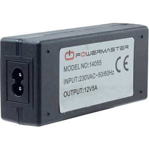 Powermaster PM-14055 12 Volt - 5 Amper Plastik Kasa Masaüstü Adaptör 5.5*2.5 Uç