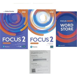 Pearson Education Yayıncılık Focus 2 Student’s Book With Online Practice + Workbook+ Word Store 2nd Ed - Sue Kay -  Bartosz Michalowski