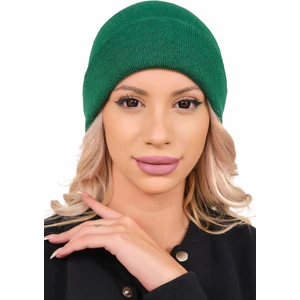 Elif İç Giyim Kadın Düz Katlamalı Triko Basic Bere