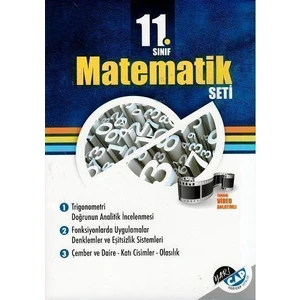 Yarıçap Yayınları Yayınları 11. Sınıf Matematik Seti